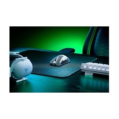 Razer DeathAdder V3 Pro Optisk Trådløs Mus - Ultimativ Præcision og Komfort i Hvid | Varenr. 8886419334163